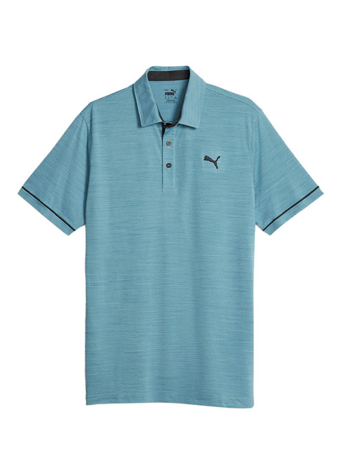 Puma CLOUDSPUN Primary Golf Polo - Bold Blue - Mens | GolfBox